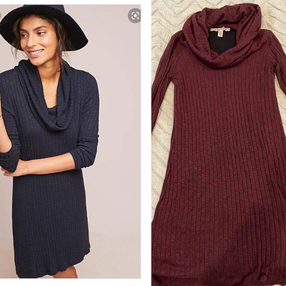 Michael Stars cowl neck dress from Anthropologie